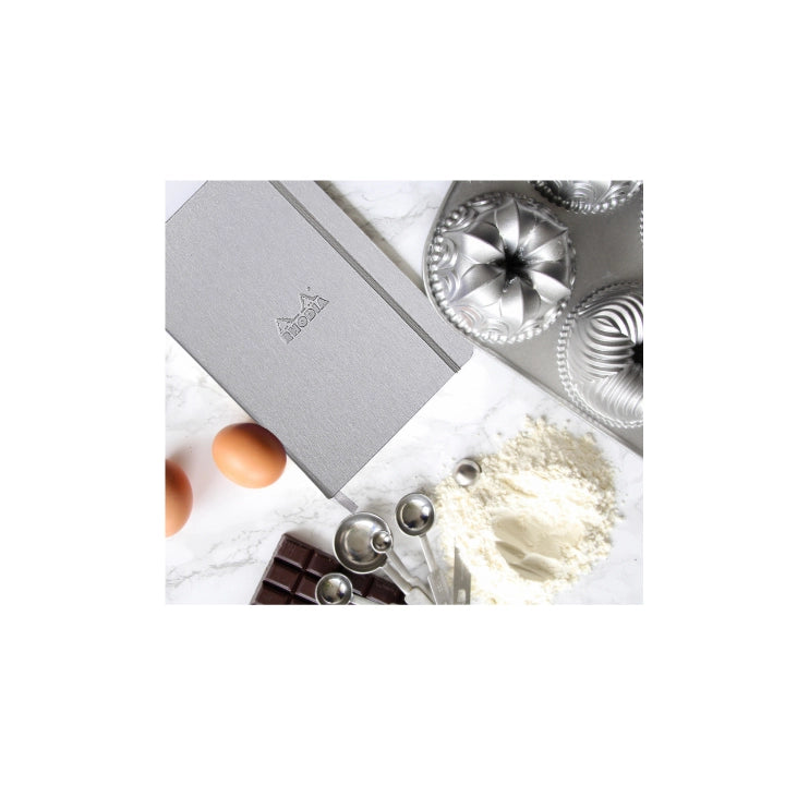Silver Rhodia Premium Webnotebook | Lined