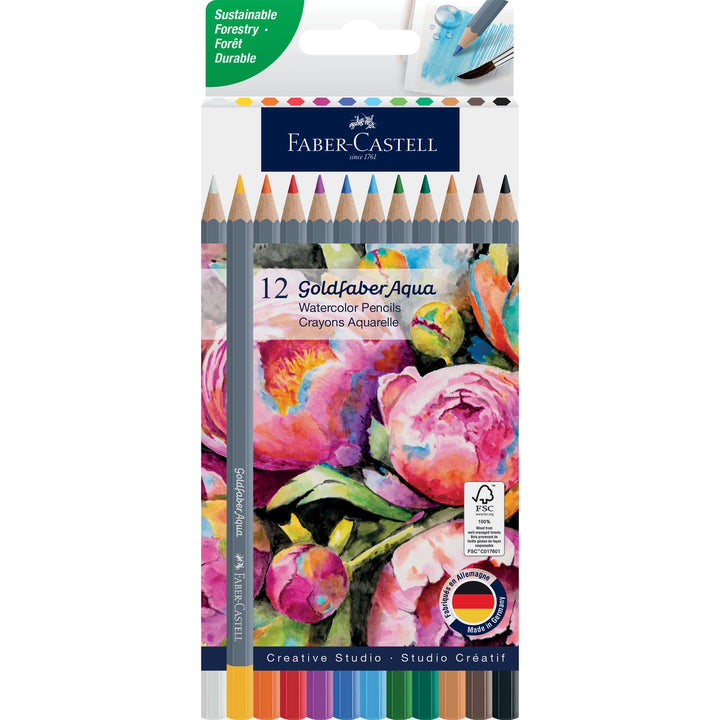 Watercolor Pencil 12 Set | Basic