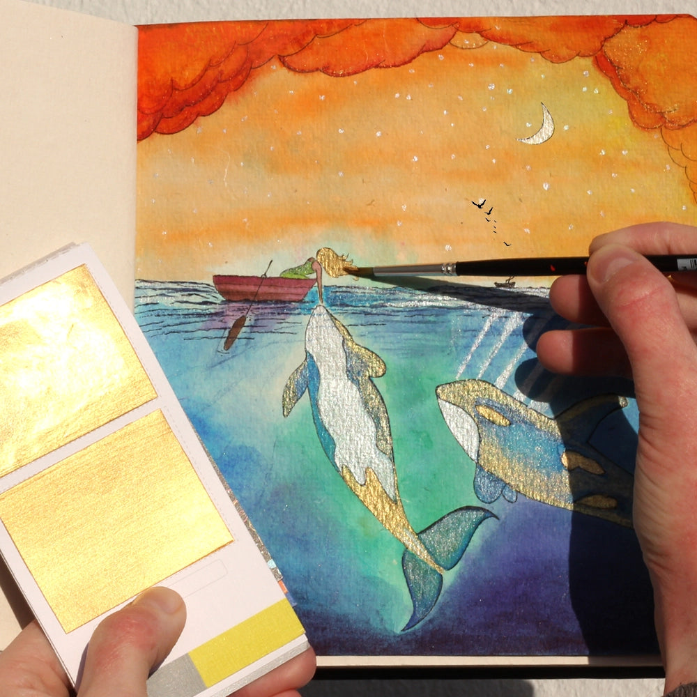 Viviva Colorsheets Metallic Set | 10 Watercolors