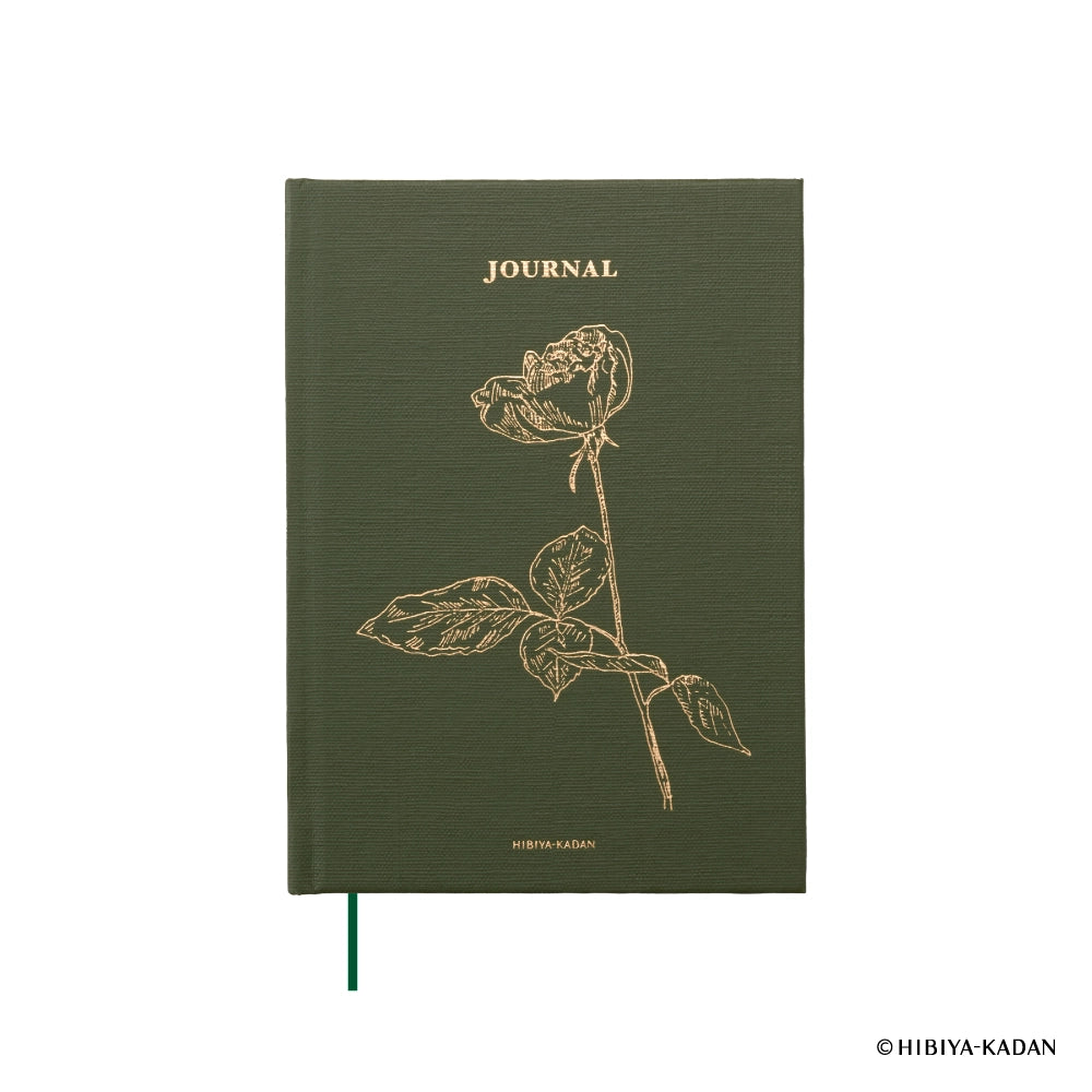 Green Easy Journal x Hibiya-Kadan B7 Hardcover Journal