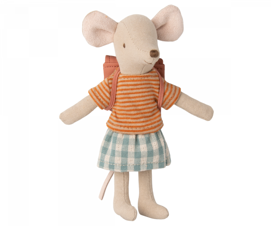Tricycle Mouse with Bag | Big Sister Mouse | Rose