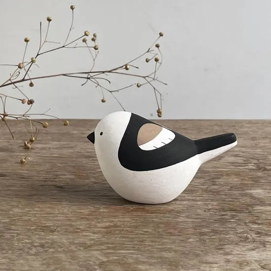 Long-Tailed Tit Wooden Animal