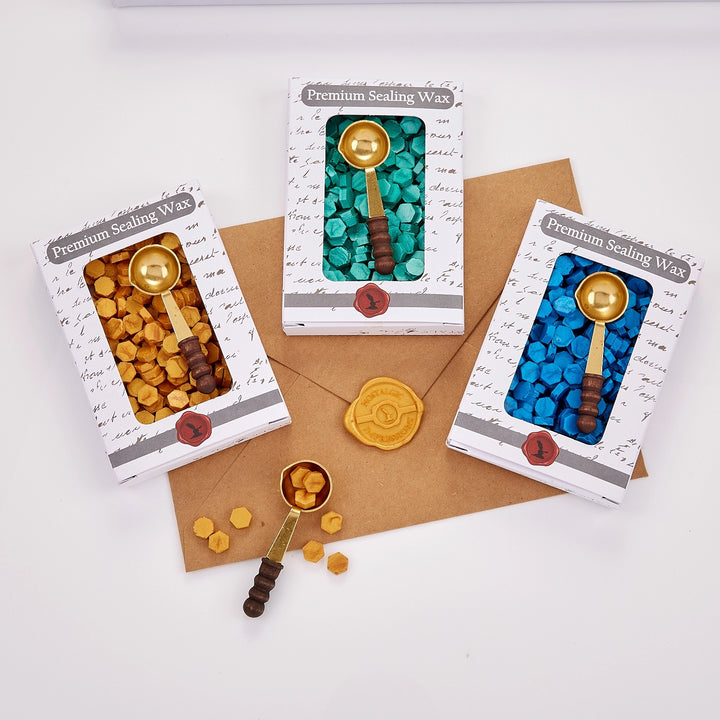 Premium Sealing Wax with Spoon | Gold