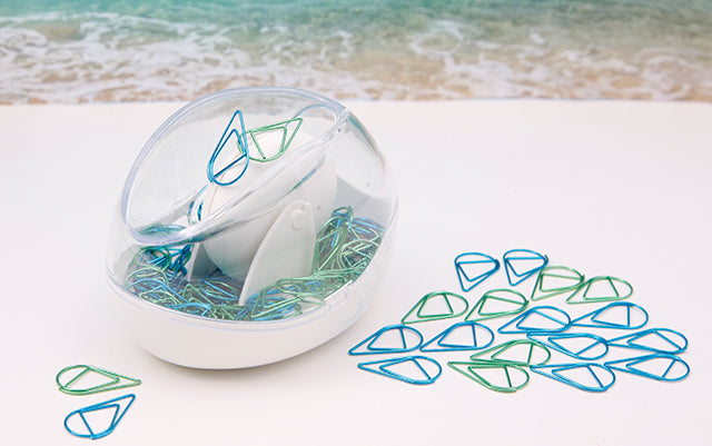 Blue Sea Paper Clip dispenser