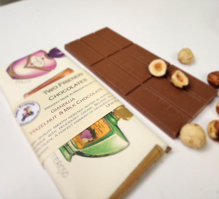 Milk Chocolate Gianduja Hazelnut Bar
