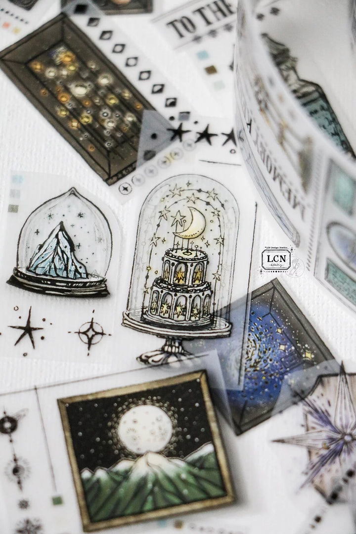 LCN Pieces of the Universe UV Printing Matte PET Tape