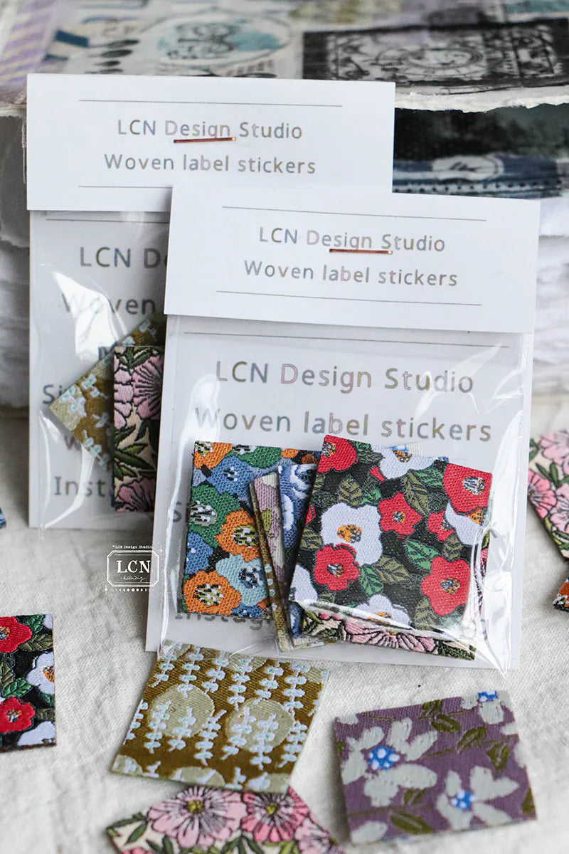 Woven Label Sticker Set