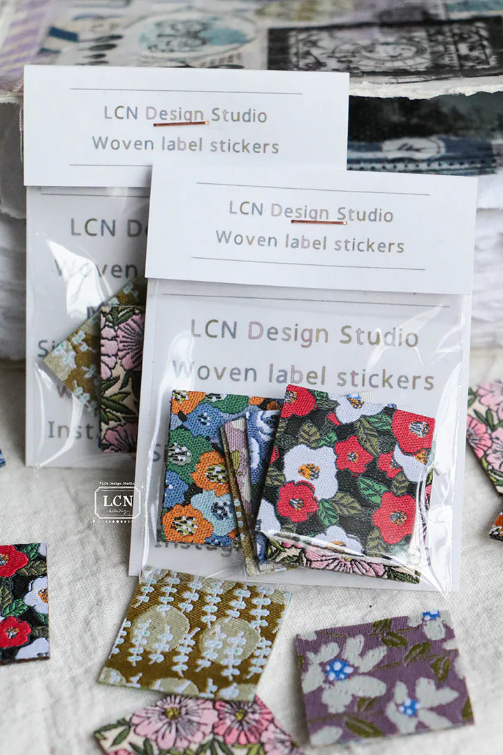 Woven Label Sticker Set