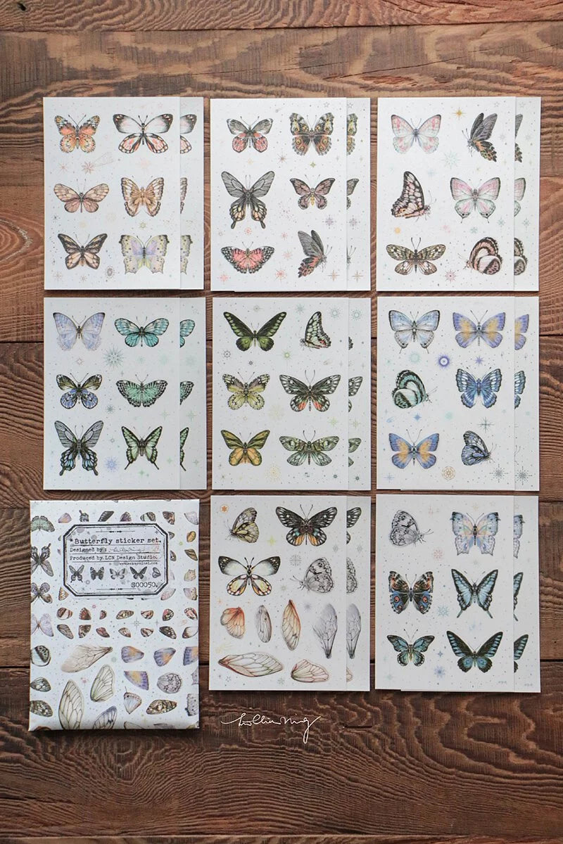 Butterfly Sticker Set