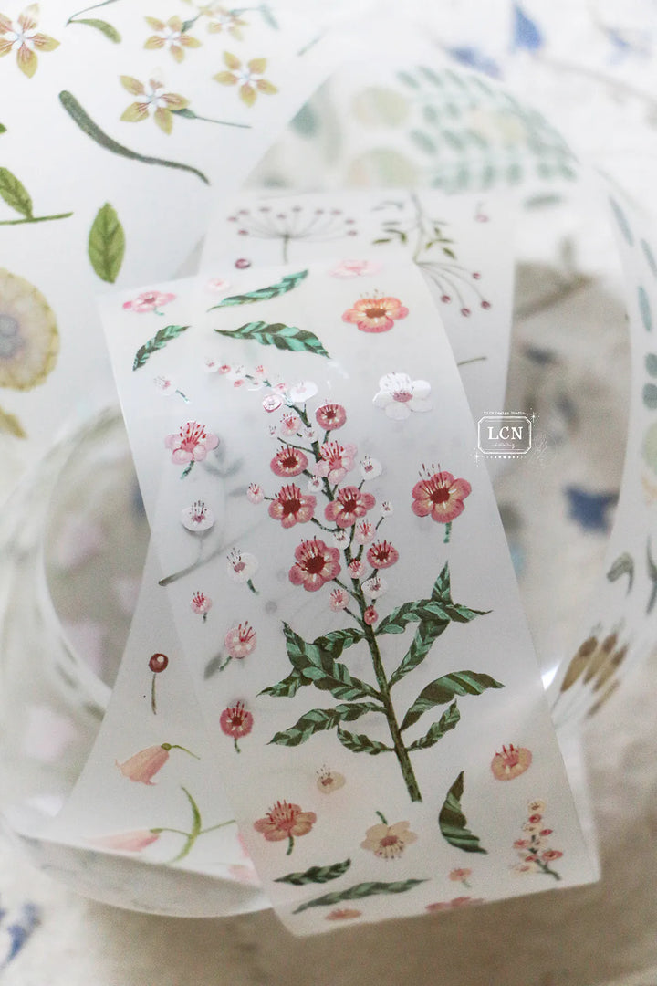 Flower No.1 UV Printing Matte PET Tape
