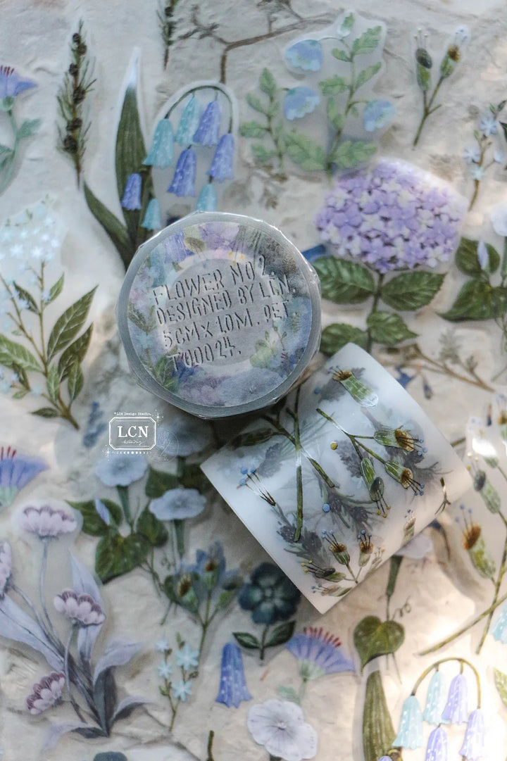 Flower No.2 UV Printing Matte PET Tape