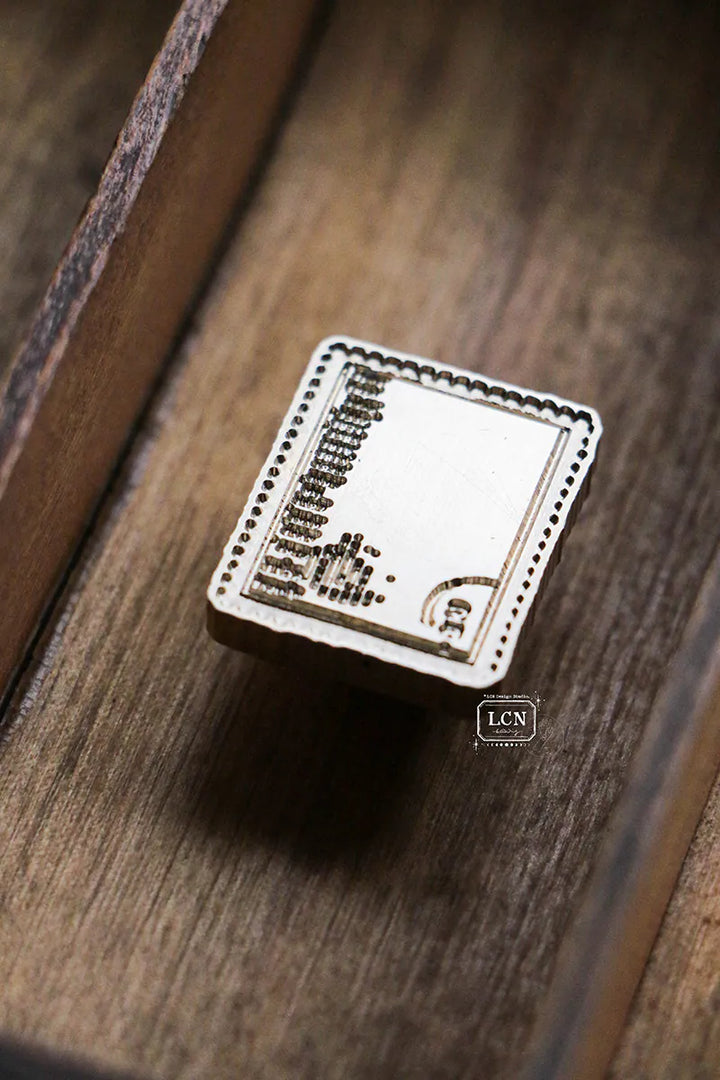 LCN Postage Stamp 1 Wax Seal Stamp