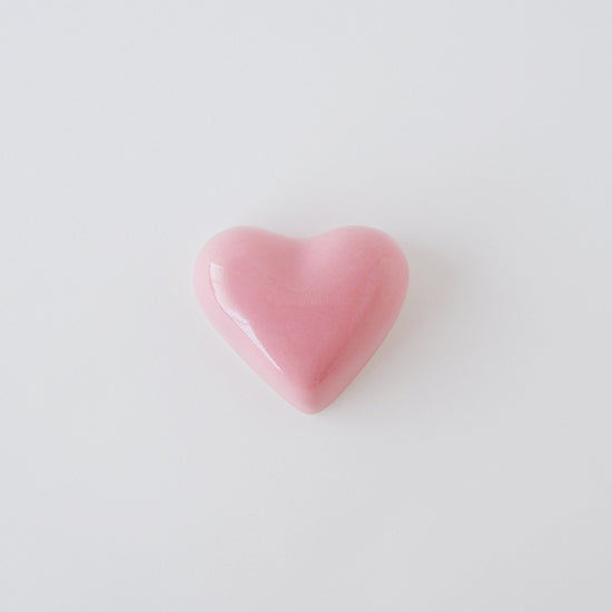 Pink Heart Ceramic Rest