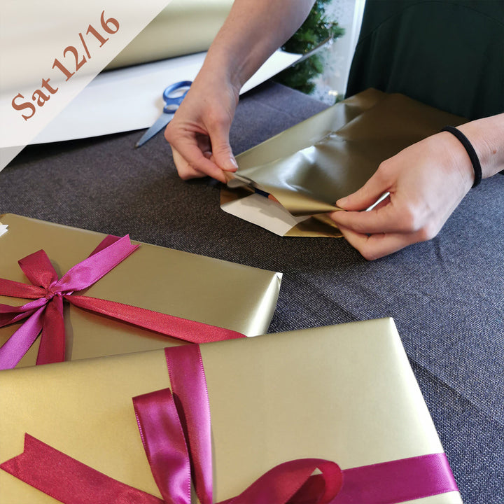 Gift Wrapping at The Paper Mouse
