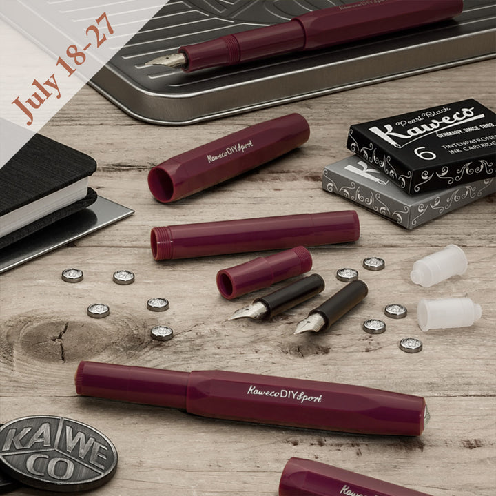 Create Your Own Kaweco Sport DIY Berry Fountain Pen