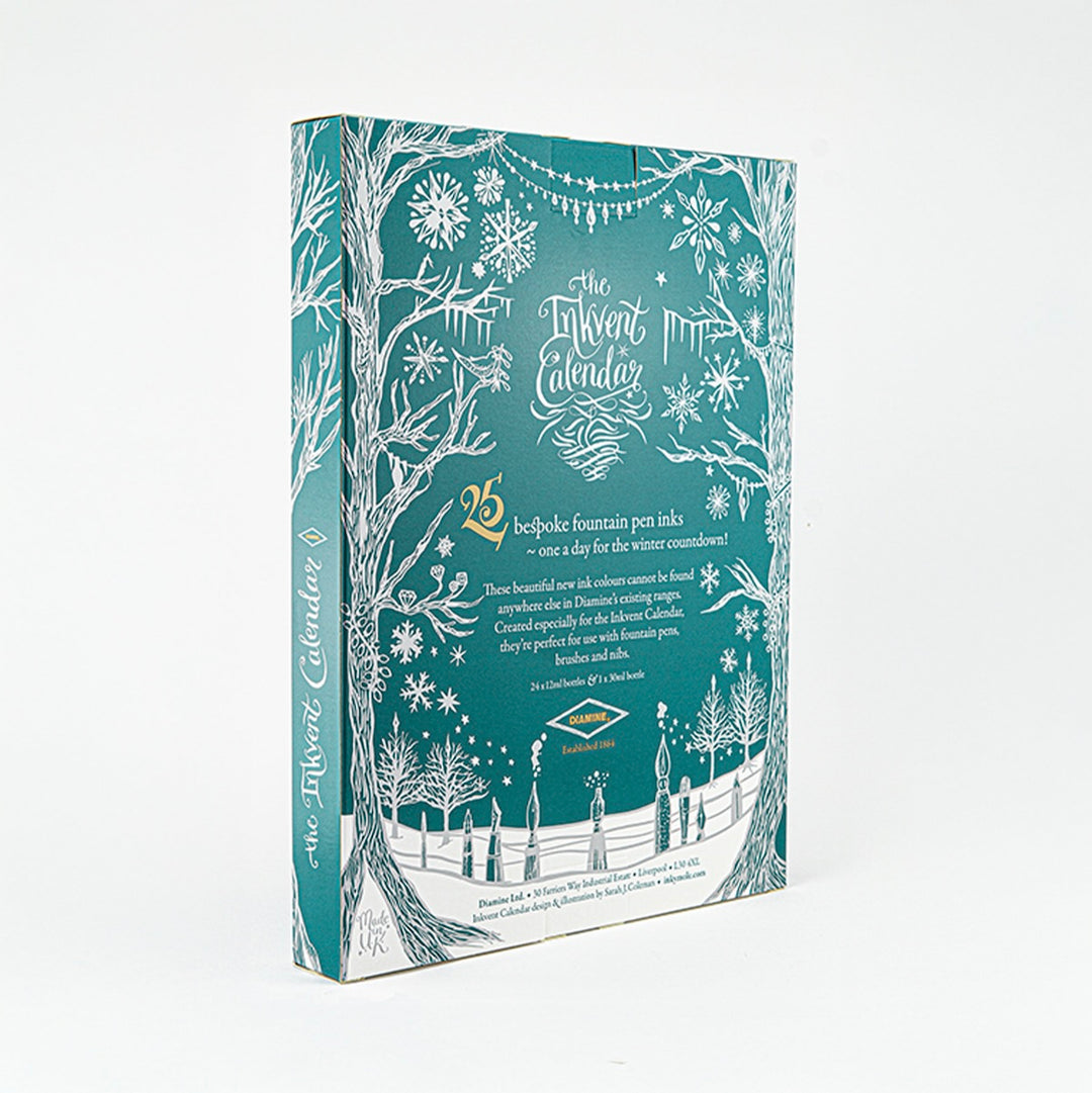 Diamine Inkvent Calendar 2025 Teal Edition