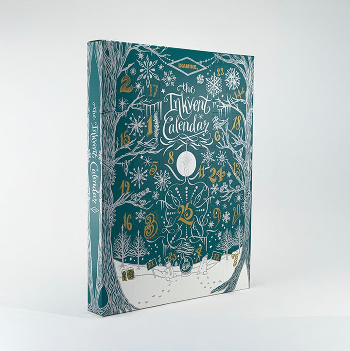 Diamine Inkvent Calendar 2025 Teal Edition