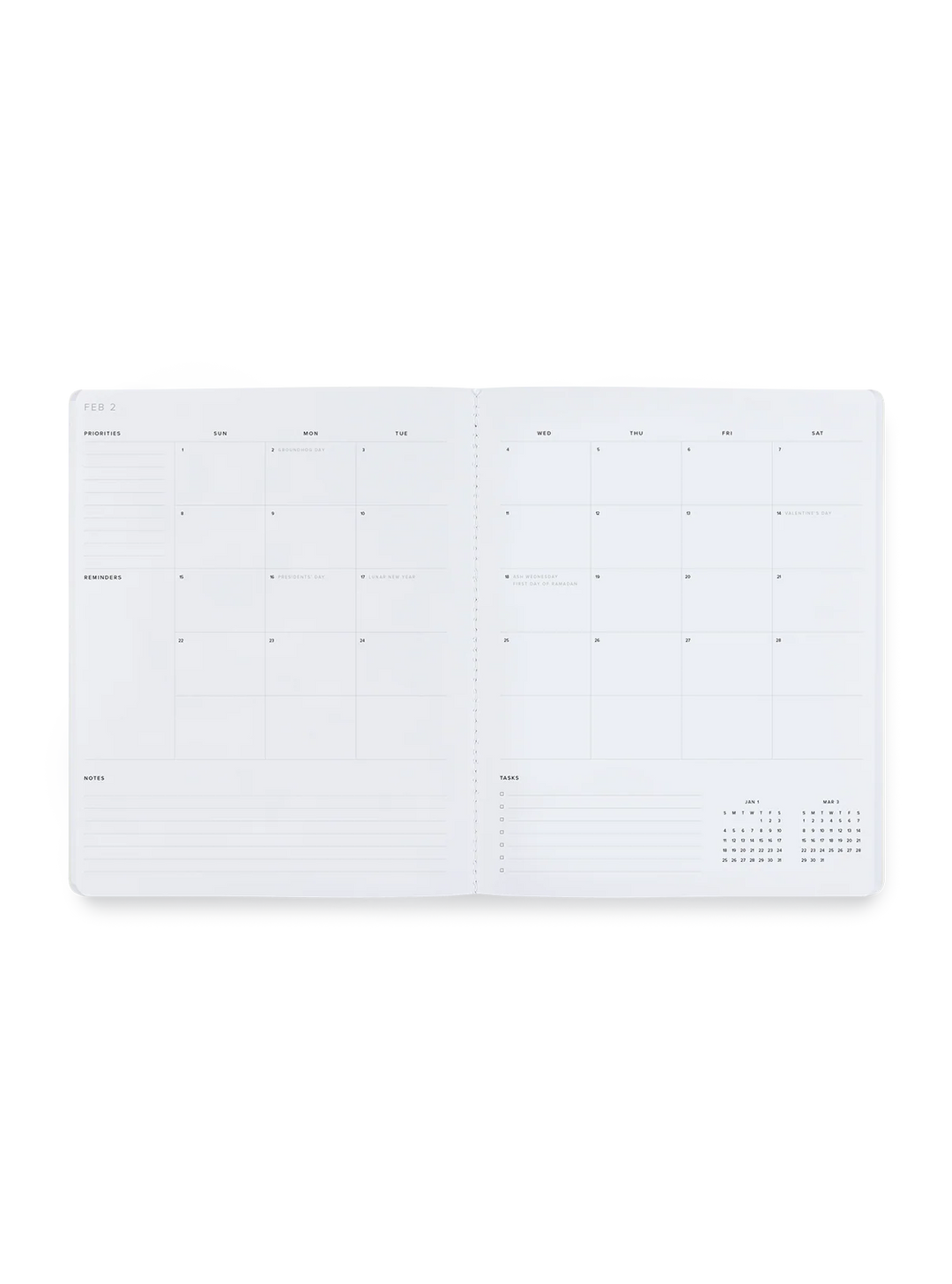 2026 Monthly Planner | Fern Green
