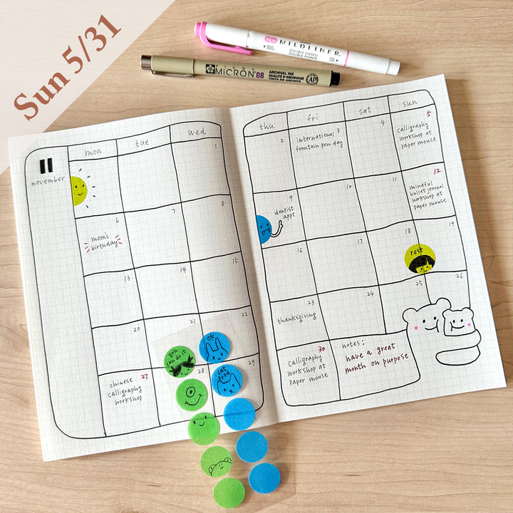 Mindful Bullet Journaling + Illustration Techniques