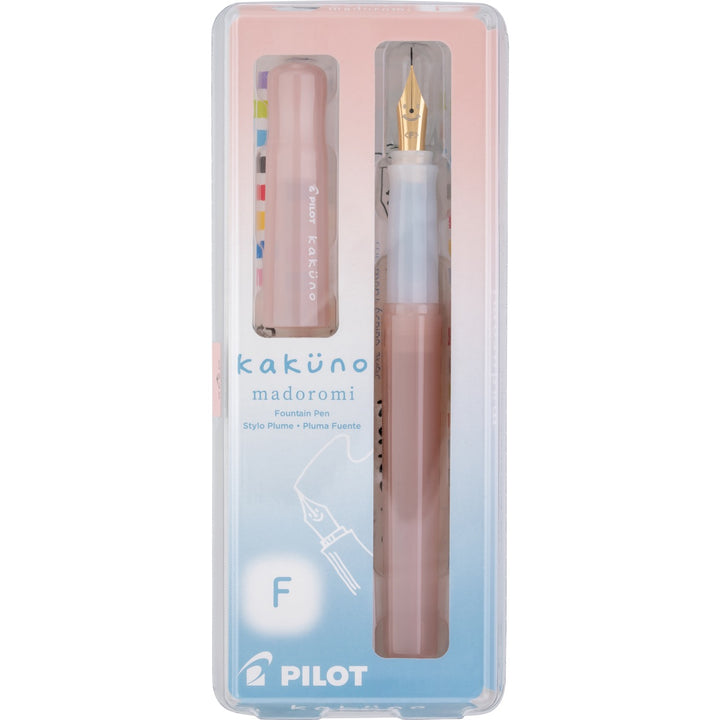 Kakuno Madoromi Fountain Pen | Rosy Dusk Light Pink