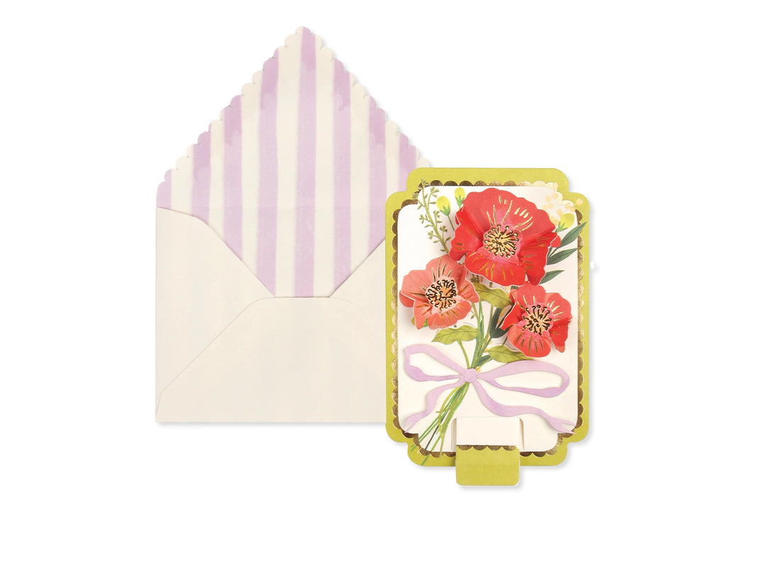 Framed Bouquet | Pop Up Greeting Card