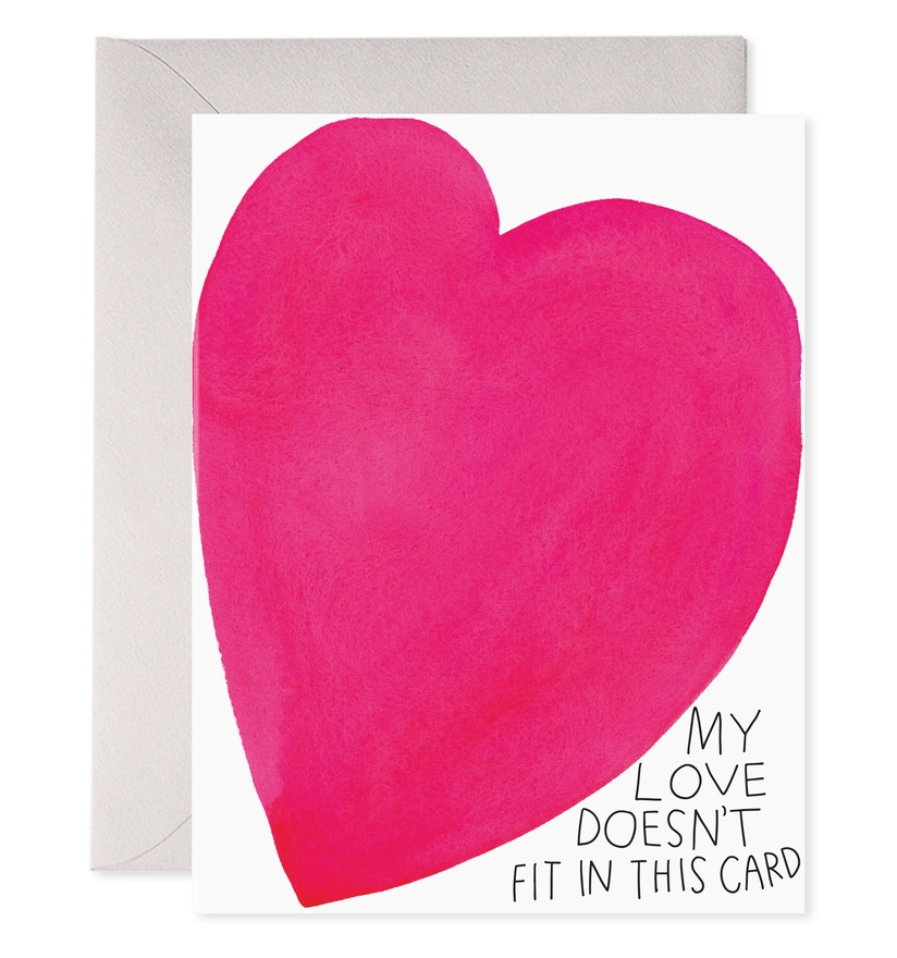 Squeezed Heart | Greeting Card