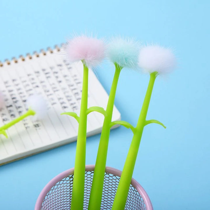 Dandelion Flower Wiggling Gel Pen | Assorted