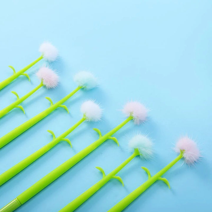 Dandelion Flower Wiggling Gel Pen | Assorted