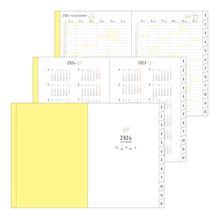 2026 Pocket Weekly Diary | Dog