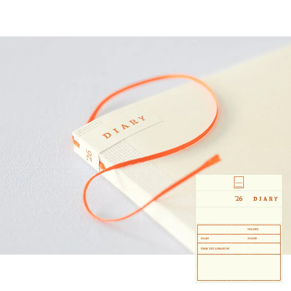 2026 MD Notebook Diary Planner Slim | B6 Lined