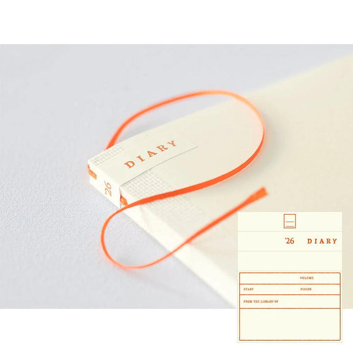 2026 MD Notebook Diary Planner Slim | B6 Lined