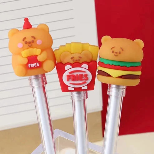 Bear Fast Food Gel Pen