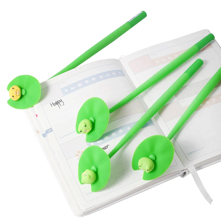 Frog Lily Pad Wiggly Gel Pen