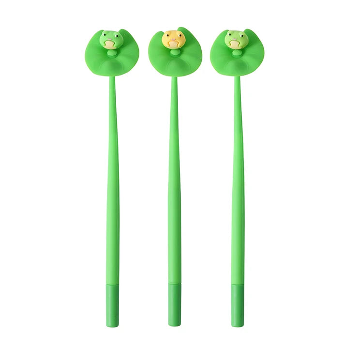 Frog Lily Pad Wiggly Gel Pen