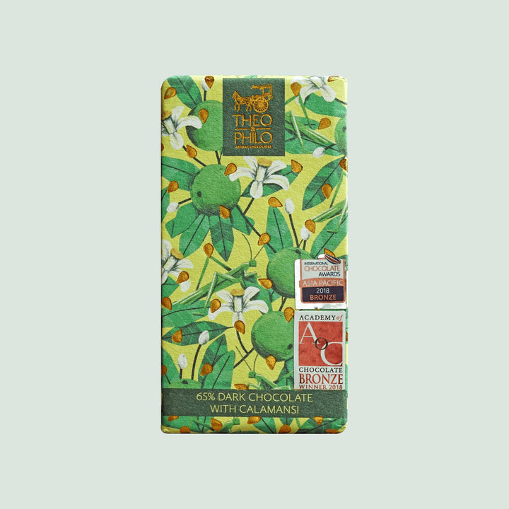 Theo & Philo 65% Dark Chocolate Bar with Calamansi