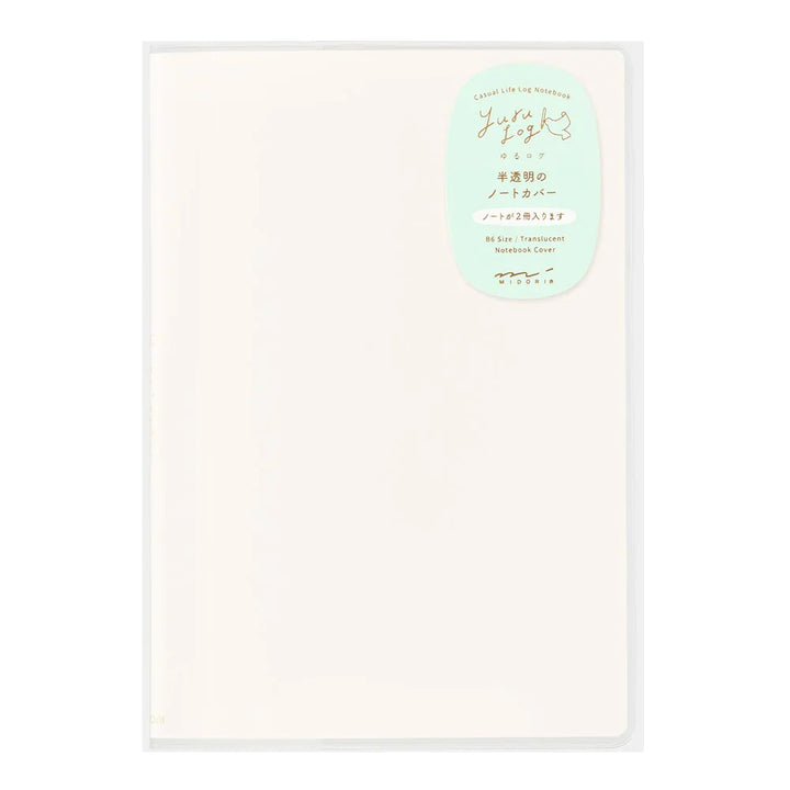 Clear Cover for B6 Yuru Log Notebook