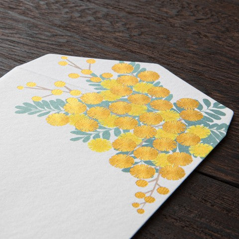 Spring Mimosa Letter Envelope