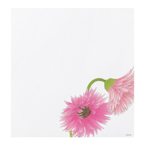 Summer Gerbera Letter Pad | Foiled-Stamp Paper