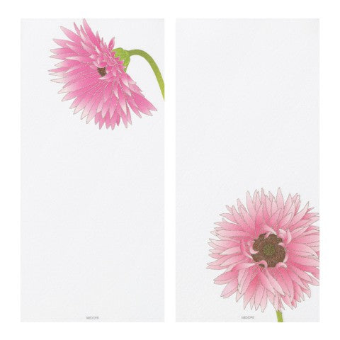 Summer Gerbera Message Pad | Foiled-Stamp Paper