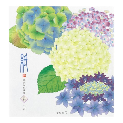 Summer Hydrangea Letter Pad