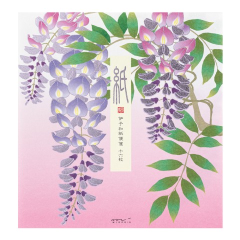 Summer Wisteria Letter Pad | Foiled-Stamp Paper