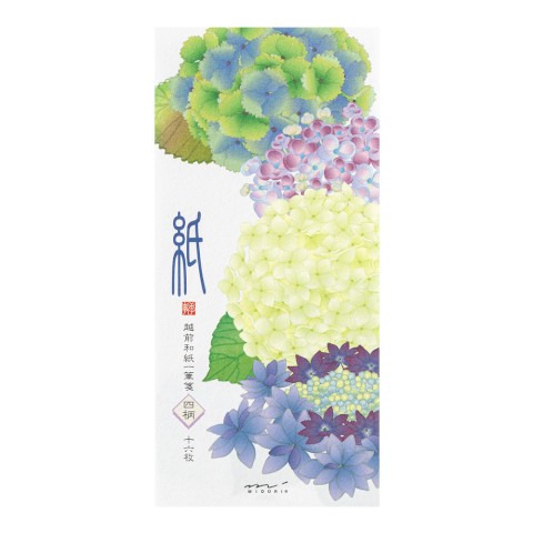 Summer Hydrangea Message Pad