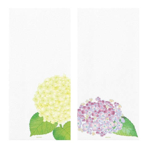 Summer Hydrangea Message Pad