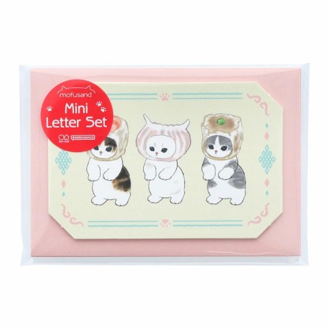 Dim Sum Cats Mini Letter Set