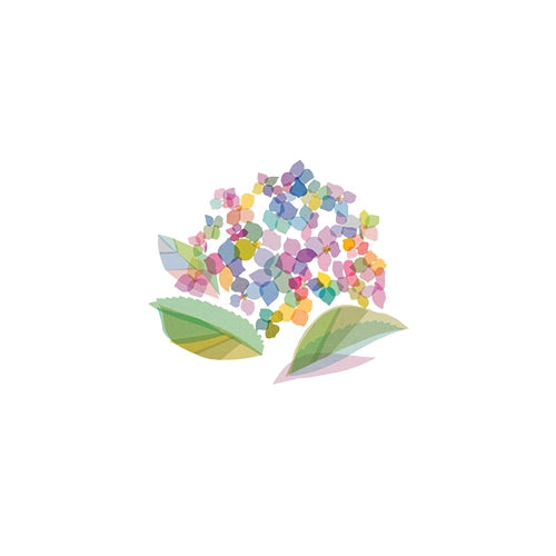 Hydrangea | Temporary Tattoo Pair