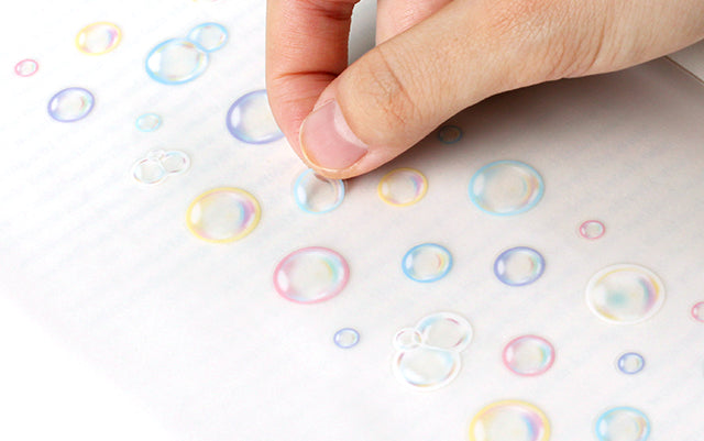 Soap Bubble | Nature Sticker Sheet