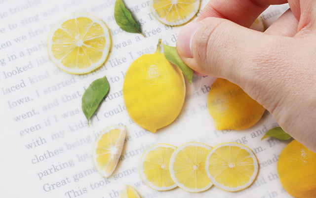 Lemon Fruit Sticker