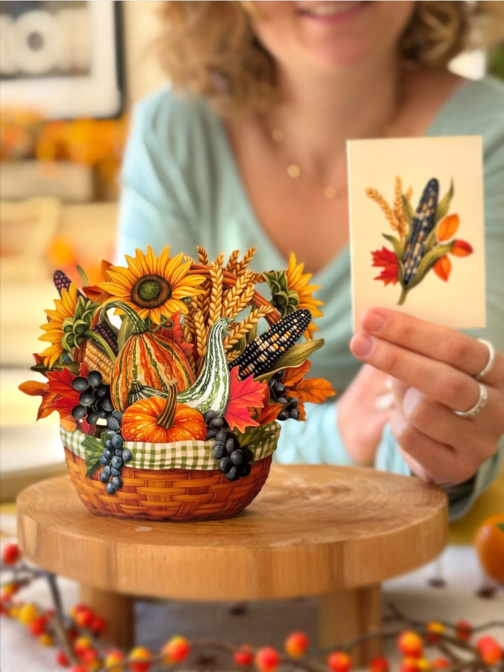 Golden Harvest Mini Pop-Up Card