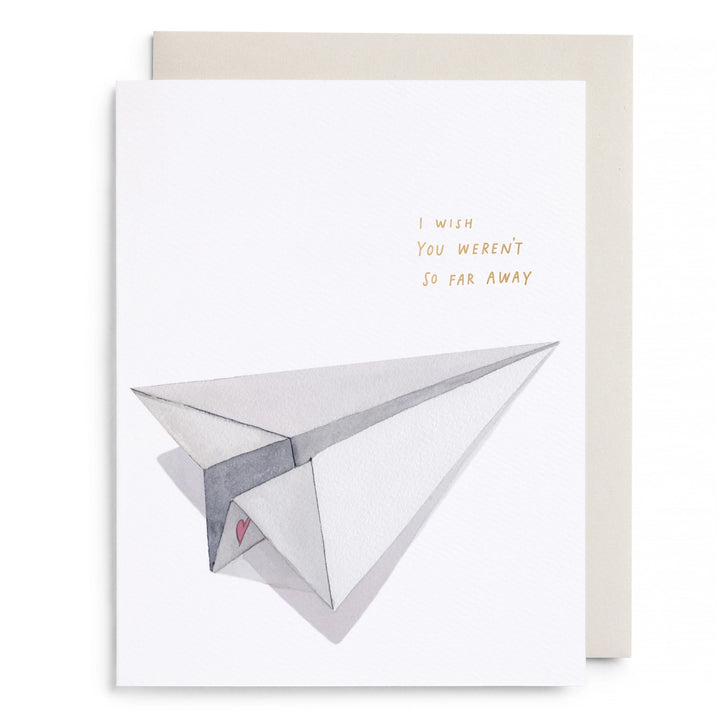 Paper Airplane Love | Greeting Card