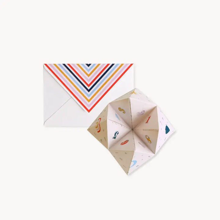 Cootie Catcher | Pop Up Greeting Card